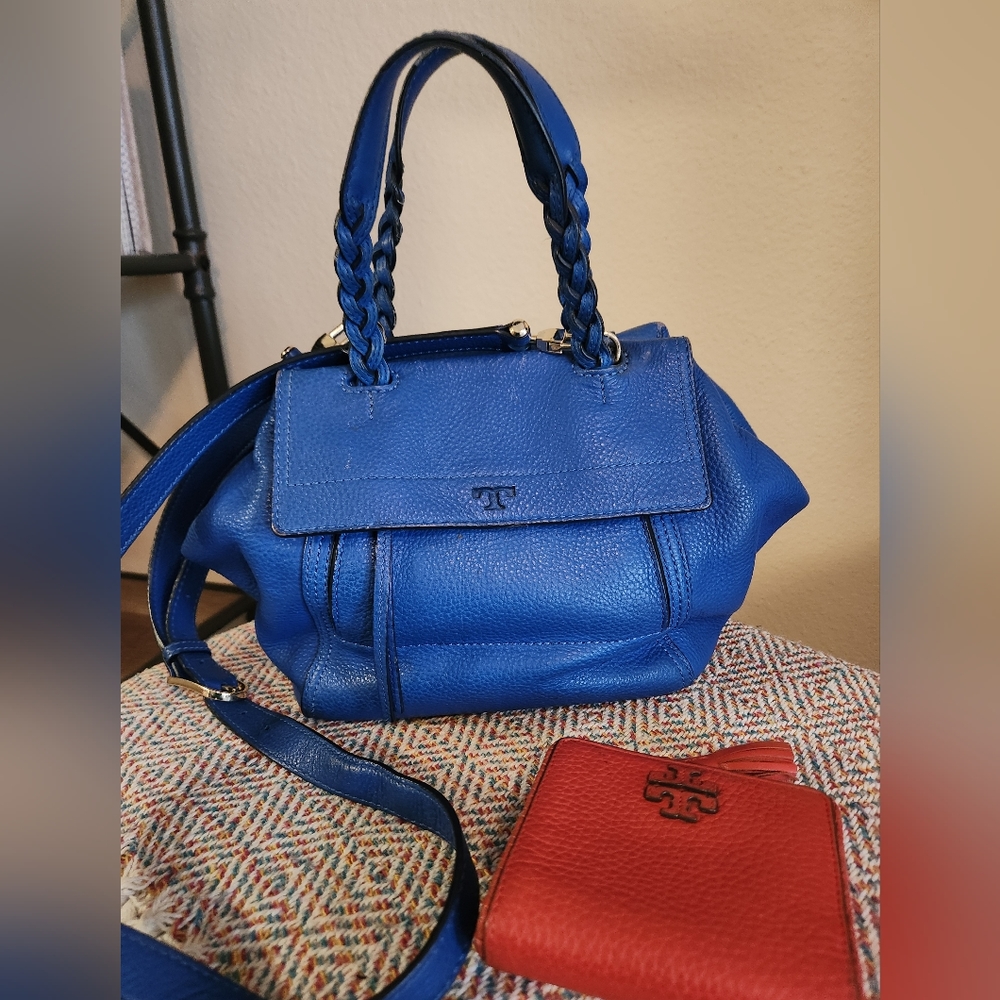 Tory Burch Half Moon Satchel- small